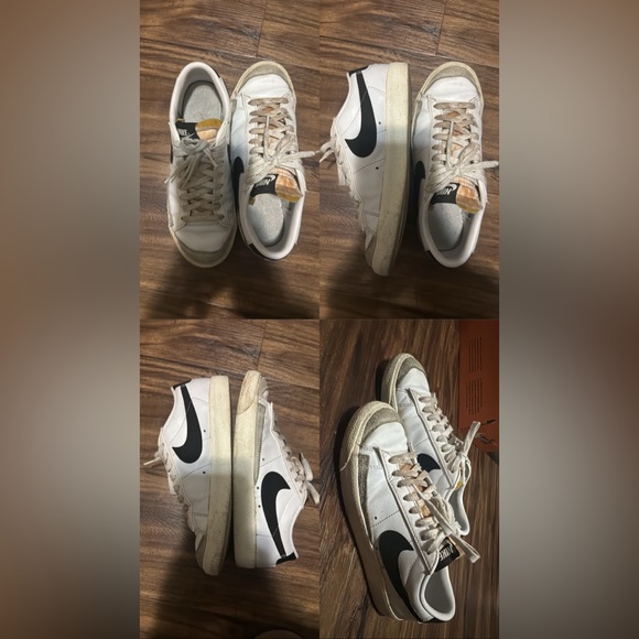 Nike White and Black Casual Shoes - Picture 1 of 1